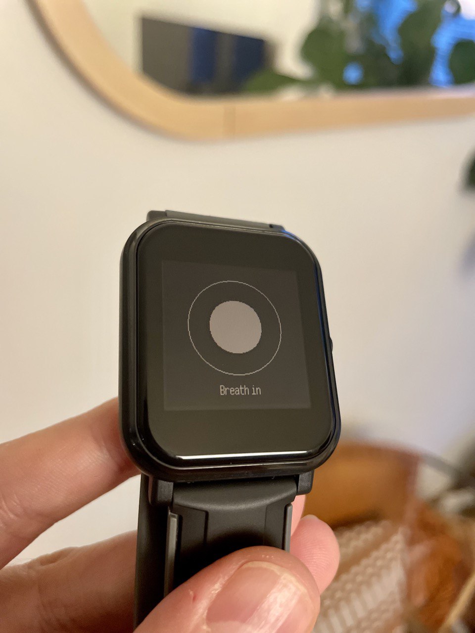 'Henkinen', a tiny app that helps you breathe.