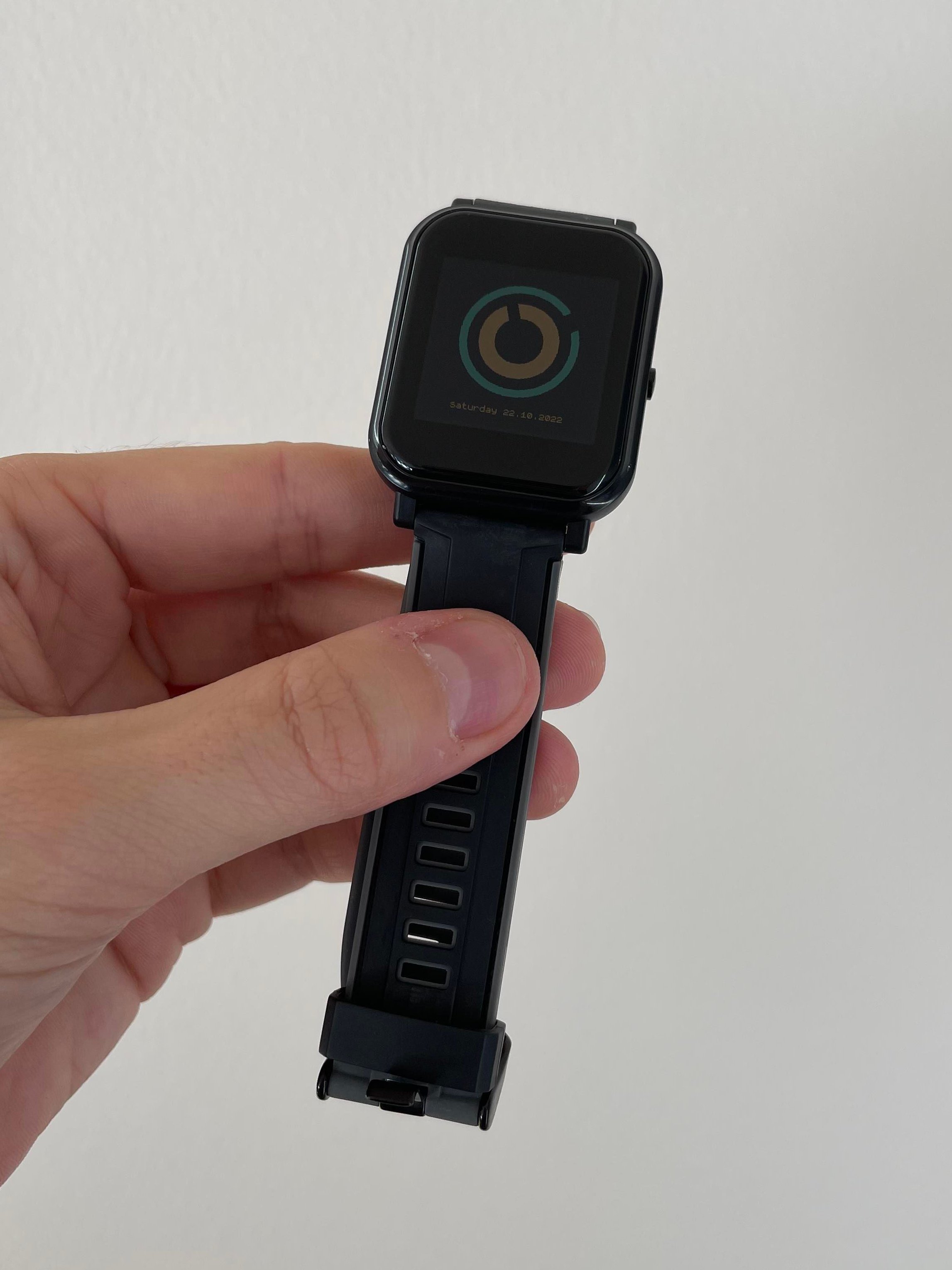 'Rinkulainen', the first watch face I made for Bangle.js 2